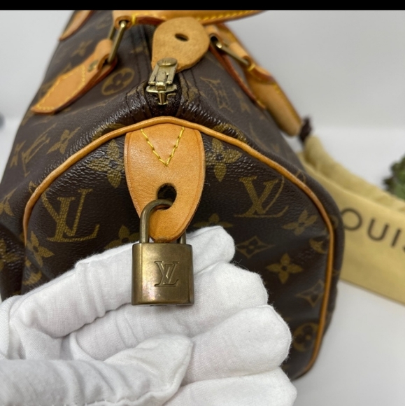 100% ORIGINAL Louis Vuitton Speedy 30 Hand Bag - Picture 5 of 11
